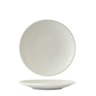 PLATE COUPE M/WHITE 180MM, ZUMA