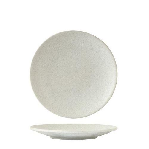 PLATE COUPE M/WHITE 180MM, ZUMA