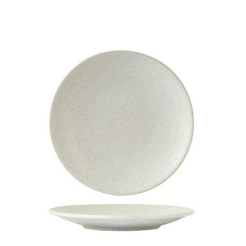 PLATE COUPE M/WHITE 180MM, ZUMA