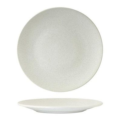 PLATE COUPE M/WHITE 260MM, ZUMA