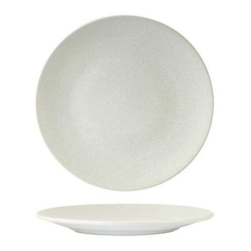 PLATE COUPE M/WHITE 260MM, ZUMA