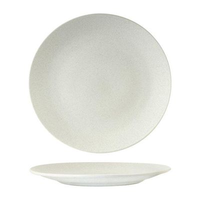 PLATE COUPE M/WHITE 310MM, ZUMA