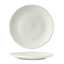 PLATE COUPE M/WHT RIBBED 210MM, ZUMA