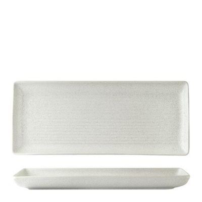 PLATTER M/WHT RIBBED 335X140MM, ZUMA