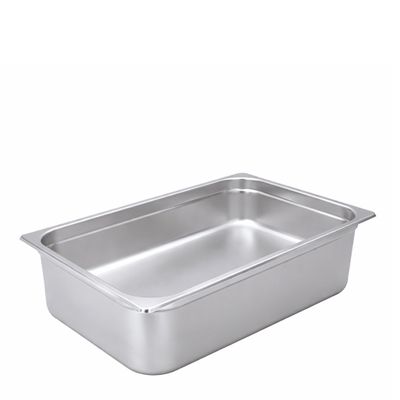 STEAM PAN ANTI-JAM S/STEEL 1/1