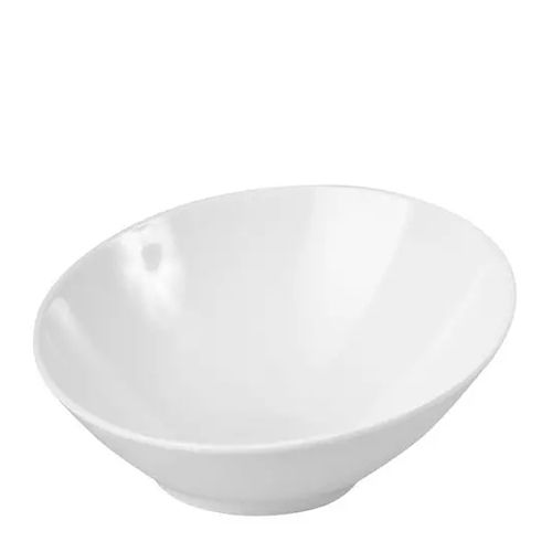 BOWL SLANT WHITE 300MM MELAMINE, RYNER