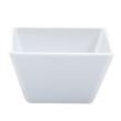 BOWL SQUARE STRAIGHT WHITE, MELAMINE RYNER