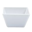 BOWL SQUARE STRAIGHT WHITE, MELAMINE RYNER