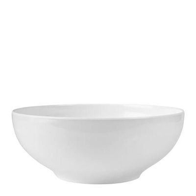 BOWL ROUND WHITE, MELAMINE RYNER