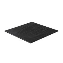 PLATTER BLACK 368MM SQ MELAMINE, TAROKO