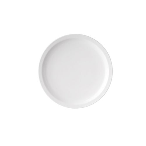 ROUND PLATE 250MM WHITE,NARROW RIM-RYNER