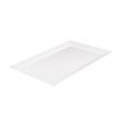 PLATTER RECTANGLE WHITE, MELAMINE RYNER