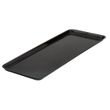 PLATTER LONG BLACK MELAMINE, RYNER