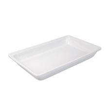 DISH GN1/1 530X325X65MM PORCELAIN, RYNER