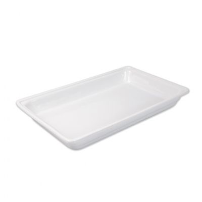 DISH GN1/1 530X325X65MM PORCELAIN, RYNER