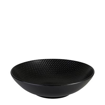 BOWL BLACK SWIRL 290MM, LUZERNE ZEN