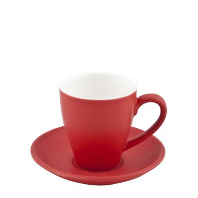 Nero Matte Black 200 ml Cappuccino Cup & Saucer - Barista Pro