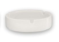 ASHTRAY STACKABLE 100MM WHITE