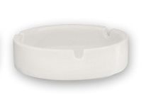 ASHTRAY STACKABLE WHITE