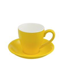 Nero Matte Black 200 ml Cappuccino Cup & Saucer - Barista Pro