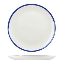 PLATE COUPE 288MM, CHURCHILL RETRO BLUE