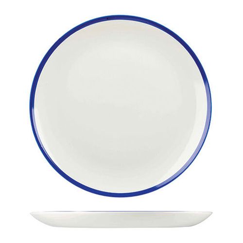 PLATE COUPE 288MM, CHURCHILL RETRO BLUE