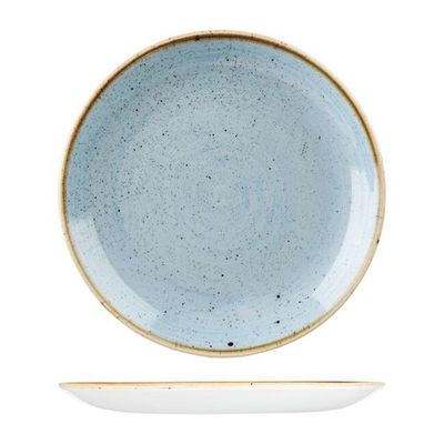 PLATE COUPE D/EGG 165MM, STONECAST