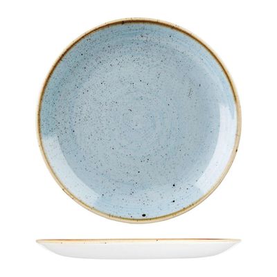 PLATE COUPE D/EGG 288MM,C/HILL STONECAST