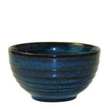 BOWL BLUE 130X74MM, CHURCHILL BIT/SIDE