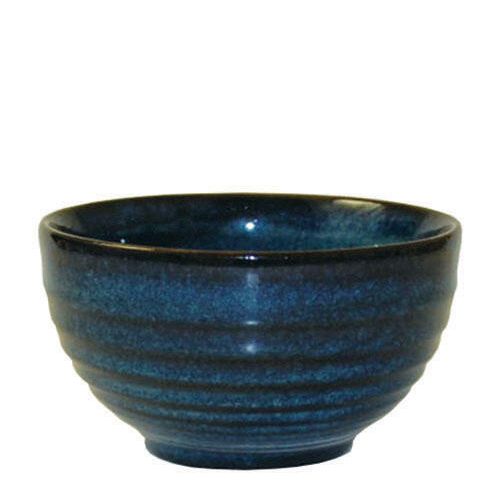 BOWL BLUE 130X74MM, CHURCHILL BIT/SIDE