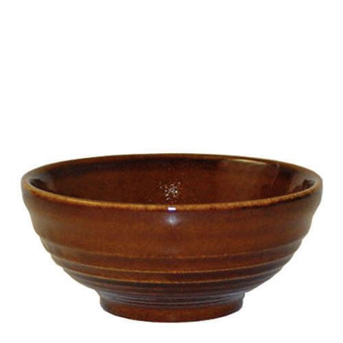 BOWL BROWN 104X49MM, CHURCHILL BIT/SIDE