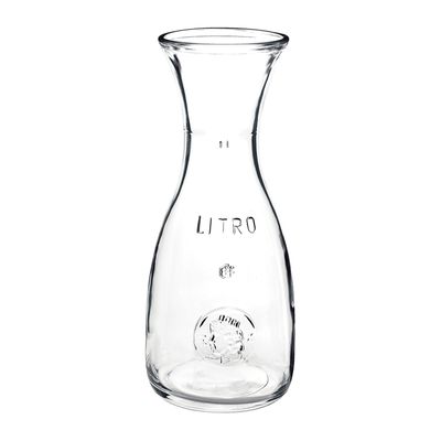 CARAFE GLASS 1.0LT BORMIOLI,  MISURA