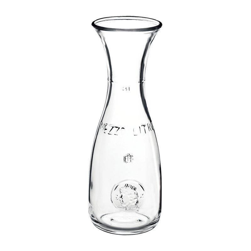 CARAFE GLASS 0.5LT BORMIOLI,  MISURA