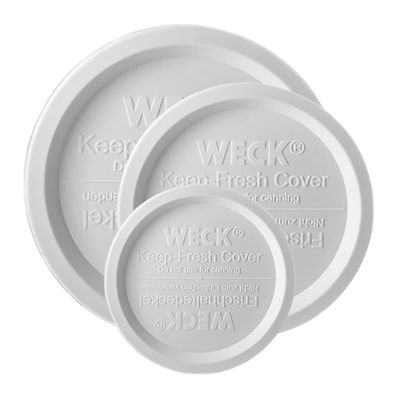 KEEP FRESH PLASTIC COVER 5 PACK WECK