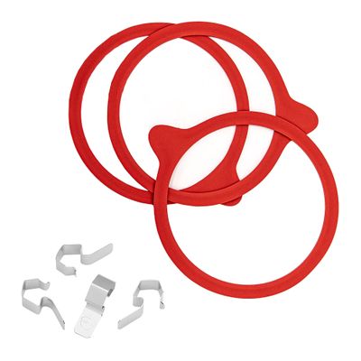 RUBBER WASHERS & CLAMPS WECK