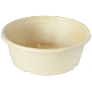 BOWL SALAD BAGASSE BROWN 600ML-480CTN