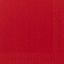 2PLY DINNER NAPKIN  RED 1250/CTN