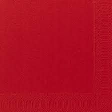 2PLY DINNER NAPKIN  RED 1250/CTN