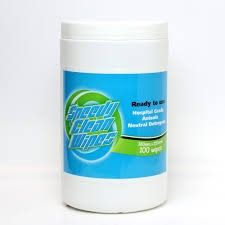 WIPES SPEEDY CLEAN 100/TUB CTN/4