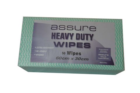 ASSURE CUT WIPES GREEN - 250CTN