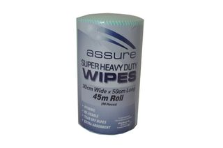 ASSURE H/DUTY WIPER ON A ROLL GREEN 45M ROLL