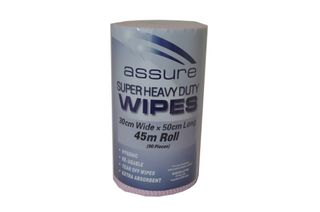 ASSURE H/DUTY WIPER ON A ROLL RED 45M ROLL