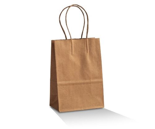 BABY-BROWN KRAFT BAG 200X140X80 500/CTN