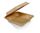 BAMBOO CLAMSHELL 8INCH  200/CTN