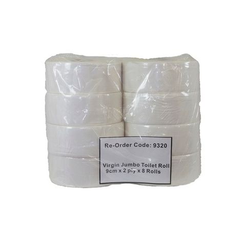 JUMBO TOILET PAPER 2PLY 300M  8/CTN