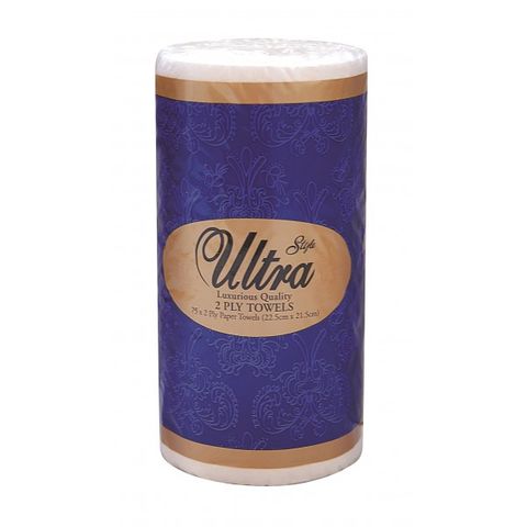 KITCHEN TOWEL 2PLY 100SHEETS/24 ROLLS