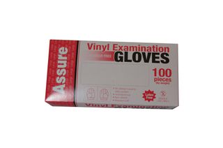 VINYL GLOVE P/FREE LARGE -PACKET