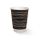 COFFEE CUP BLACK  D/W 12OZ 500/CTN//BDW12