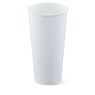 COLD CUP 24OZ WHITE 1000/CTN