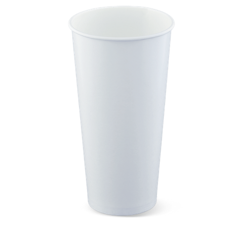 COLD CUP 24OZ WHITE 1000/CTN